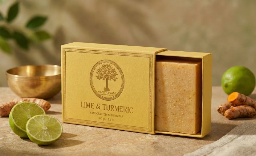 Lime & Turmeric | Cleansing Bathing Bar